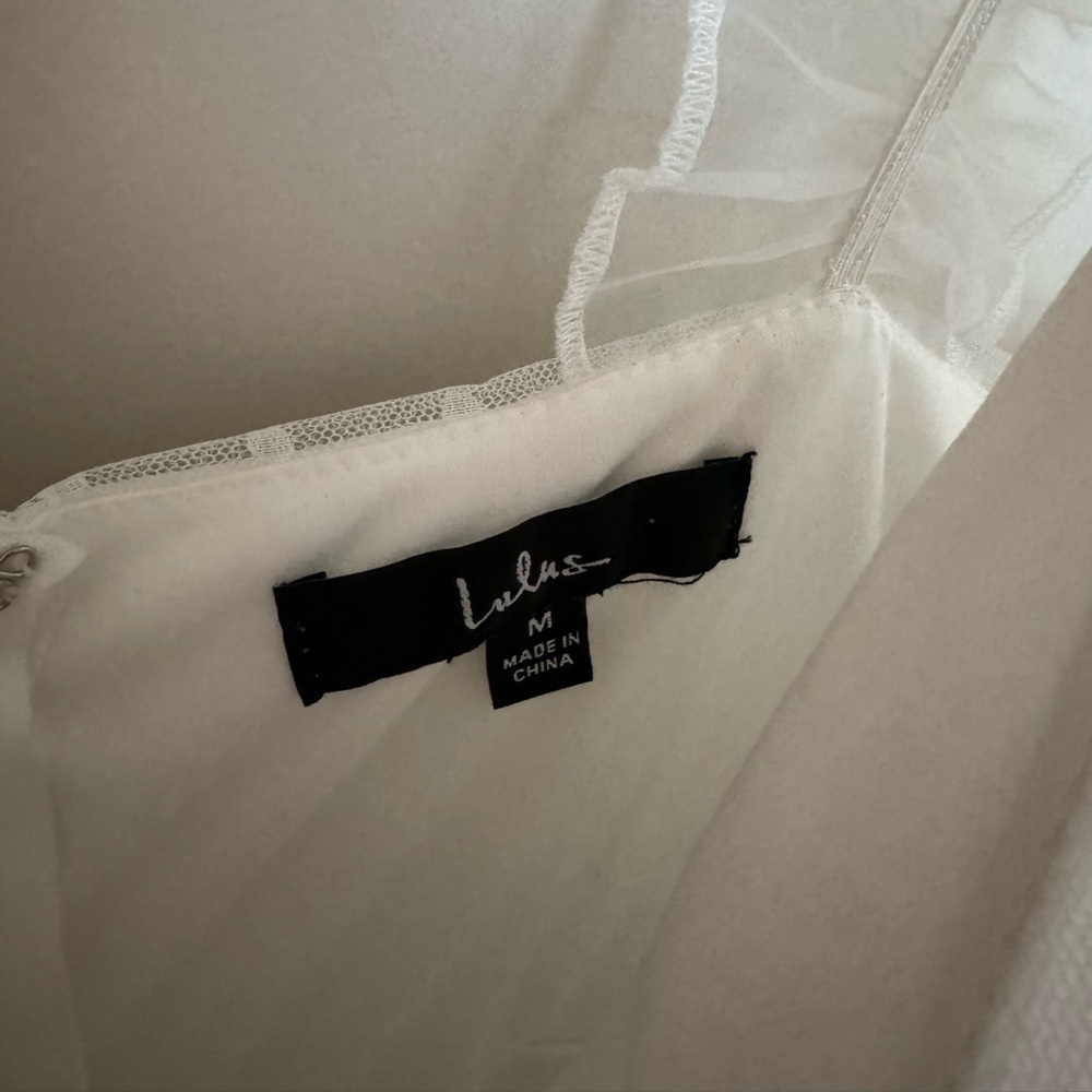 Lulus White Midi Tulle Dress - Picture 6 of 8